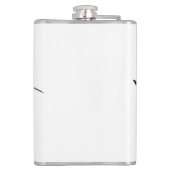 かわいいサメ好きのグラスを撮る フラスク (裏面)