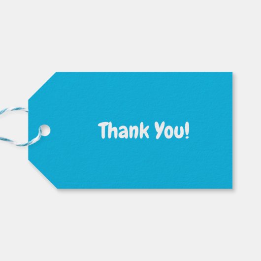 かわいいサメ家族の漫画 ギフトタグ (裏面横)