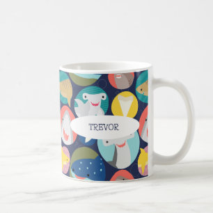 かわいいサメ種マグカップ コーヒーマグカップ