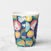 かわいいサメ種誕生日 紙コップ (右)