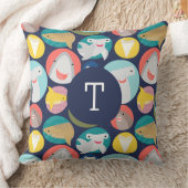 かわいいサメ種 クッション (ブランケット)