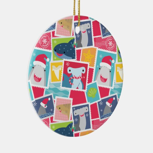 かわいいサメ種 セラミックオーナメント (右)