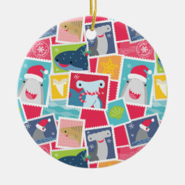 かわいいサメ種 セラミックオーナメント