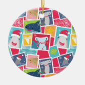 かわいいサメ種 セラミックオーナメント (正面)