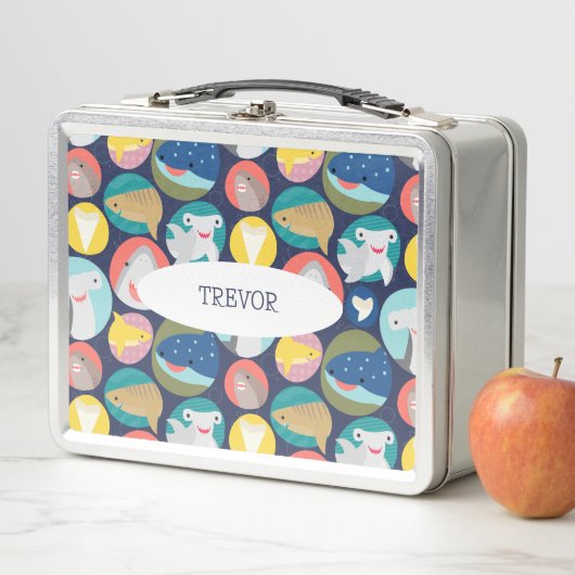 かわいいサメ種 メタルランチボックス (インサイチュ)