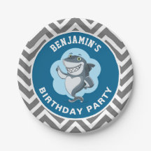 かわいいサメ誕生日パーティー