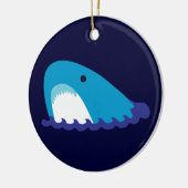 かわいいサメ セラミックオーナメント (左)