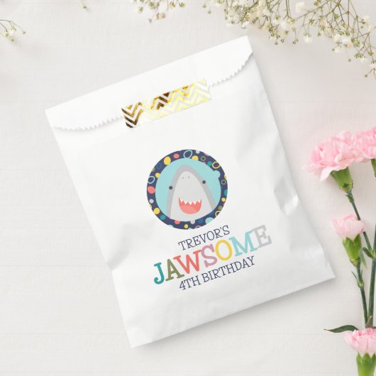 かわいいサメ フェイバーバッグ (封をした状態)