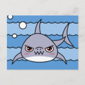 かわいいサメ ポストカード (正面)