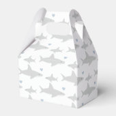かわいいサメ |赤ちゃんシャワーお気に入りボックス フェイバーボックス (裏面サイド)