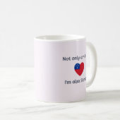 かわいいサモア人 コーヒーマグカップ (正面右)