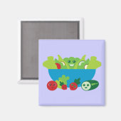 かわいいサラダ マグネット (正面/裏面)