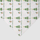 かわいいサルの夜のクリスマスシーン 薄葉紙 (詳細)