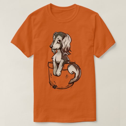 かわいいサルキドッグ Tシャツ (デザイン正面)