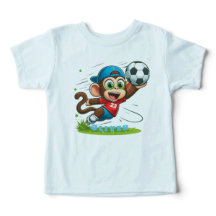 かわいいサルサッカー選手