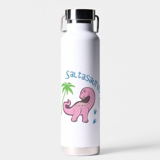 かわいいサルタザウルス ウォーターボトル (正面)