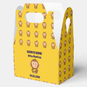かわいいサルテーマ男の子ベイビーシャワー フェイバーボックス (オープン)