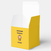 かわいいサルテーマ男の子ベイビーシャワー フェイバーボックス (オープン)