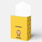 かわいいサルテーマ男の子ベイビーシャワー フェイバーボックス (オープン)