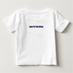 かわいいサルテーマ男の子ベイビーシャワー ベビーTシャツ