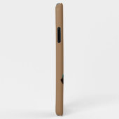 かわいいサル聞の音楽、音楽に浸されたサル Case-Mate iPhoneケース (裏面/右)