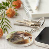 かわいいサル キーホルダー (正面右)