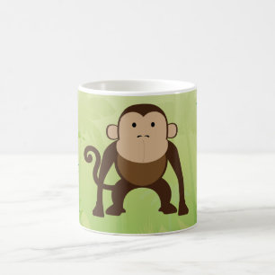 かわいいサル コーヒーマグカップ