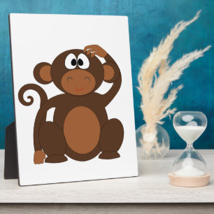 かわいいサル フォトプラーク