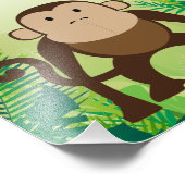 かわいいサル フォトプリント            (角)