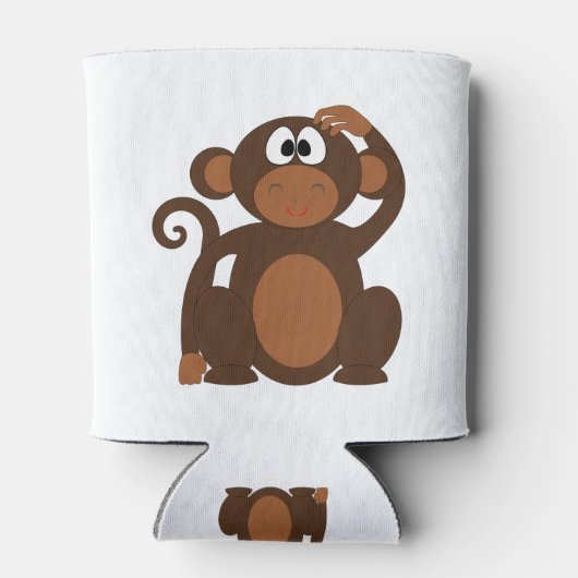 かわいいサル 缶クーラー (裏面)