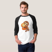 かわいいサル Tシャツ (正面フル)