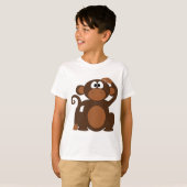 かわいいサル Tシャツ (正面フル)