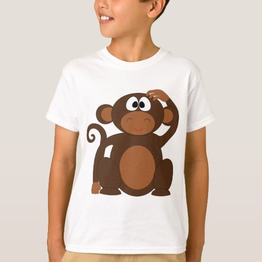 かわいいサル Tシャツ (正面)