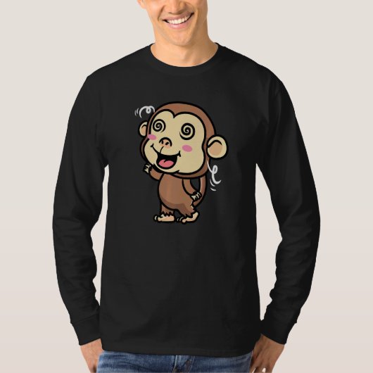 かわいいサル Tシャツ (正面)