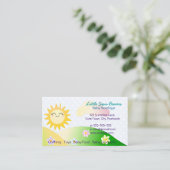 かわいいサンかわいい漫画 名刺 (スタンド正面)