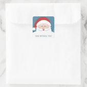 かわいいサンカスタムタ文字シール スクエアシール (バッグ)