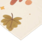 かわいいサンクスギビング恐竜 テーブルクロス (アングル)
