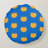 かわいいサンシャインキャッツ可逆 ラウンドクッション (裏面)