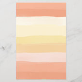 かわいいサンシャインベビーシャワーアドバイスと予測 (裏面)