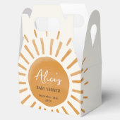 かわいいサンシャインボホベイビーシャワー フェイバーボックス (オープン)