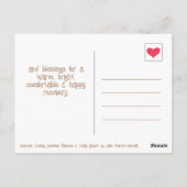 かわいいサンシャイン・レインボー　早く元気になってね ポストカード (裏面)