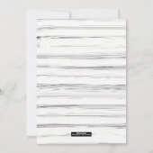 かわいいサンタとトナカイのクリスマスペンギンのカップル シーズンカード (裏面)