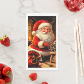 かわいいサンタとトナカイ (インサイチュ)