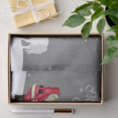 かわいいサンタと一角獣メリークリスマス 薄葉紙 (ギフト)