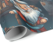 かわいいサンタのワークショップ ラッピングペーパー (ロールコーナー)