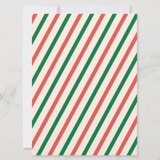 かわいいサンタの公式レター ヴィンテージ 北極 招待状 (裏面)