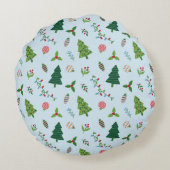 かわいいサンタクッション ラウンドクッション (裏面)