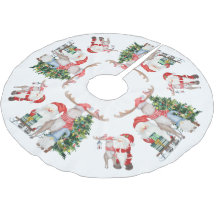 かわいいサンタクリスマスツリートナカイと格言