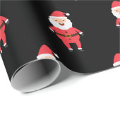 かわいいサンタクリスマスラッピング紙 ラッピングペーパー (ロールコーナー)