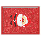 かわいいサンタクロースお洒落クリスマス テーブルクロス (正面(横))